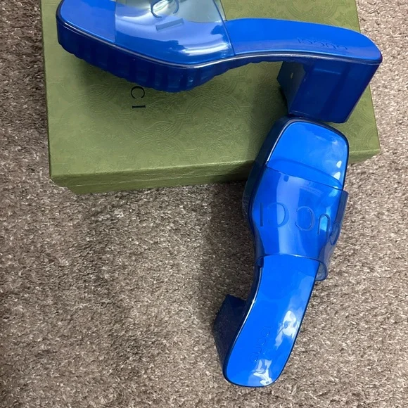 Gucci authentic Jelly slides - Picture 2 of 4